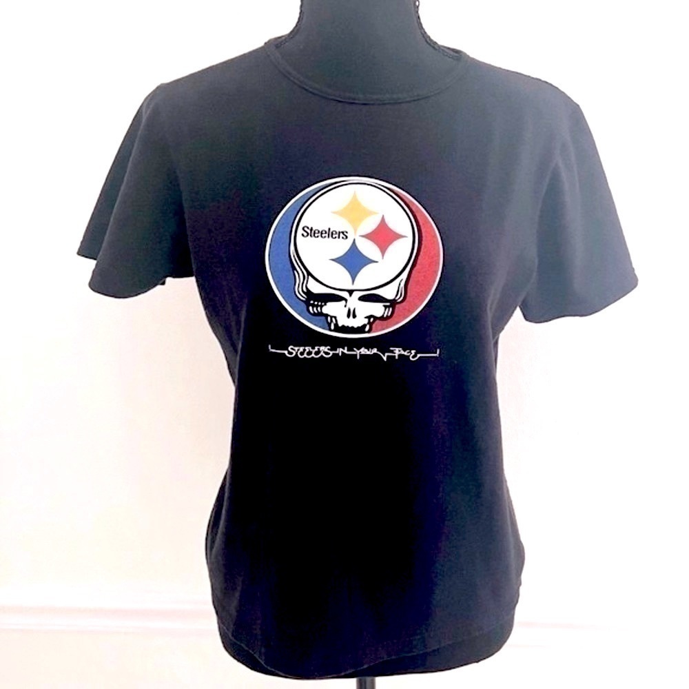 Y2K Vintage Pittsburgh Steelers Grateful Dead T-Shirt